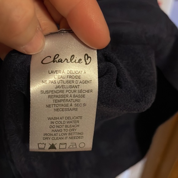 Blue knee length 3/4 sleeves dress - Picture 7 of 7